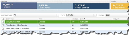 quickbooks income tracker