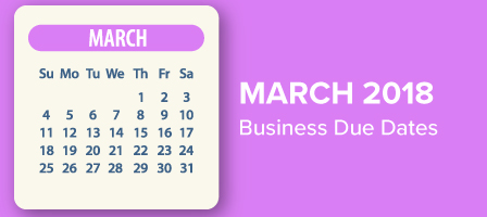 a calender of march 2018 - purple