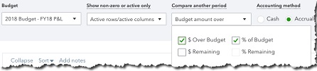 quickbooks customization menu